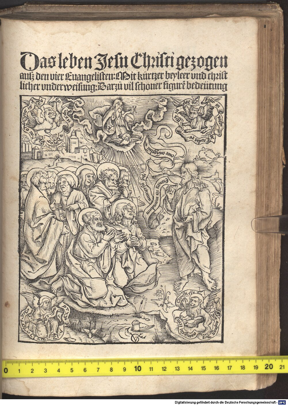Schott, Johann: Das Leben Jesu Christi Straßburg 1508 (Rar. 2162-2#Beibd.1)