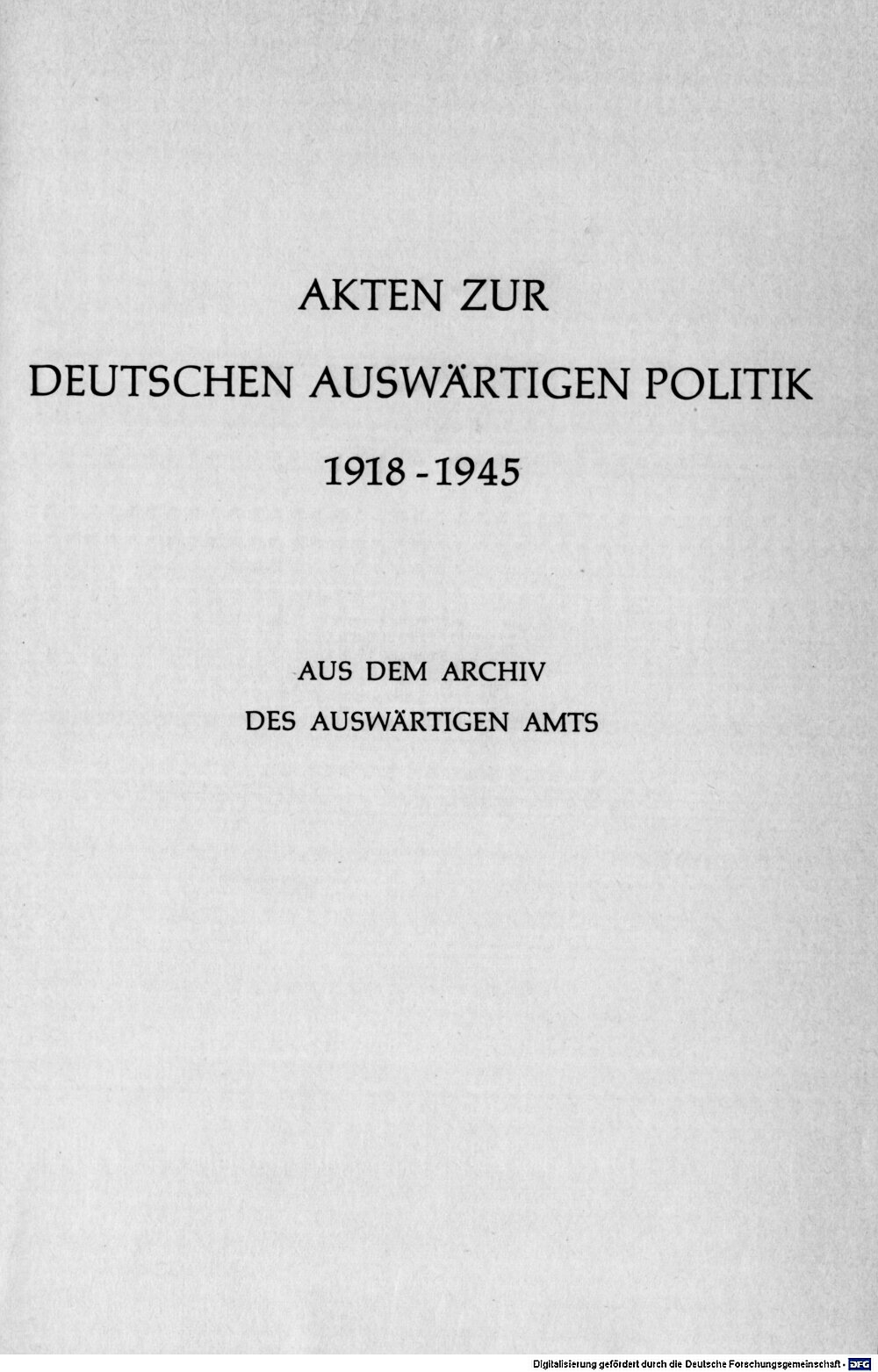 Akten zur deutschen auswärtigen Politik (1967) - Bayerische