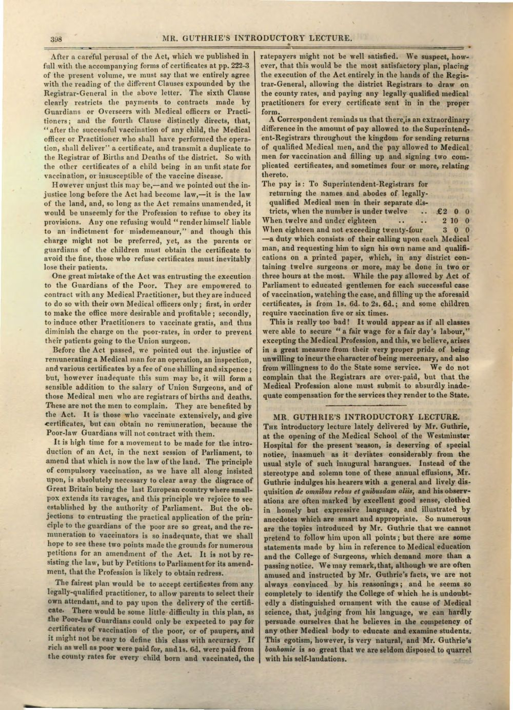 Theœ Medical times and gazette (1853) - Bayerische Staatsbibliothek